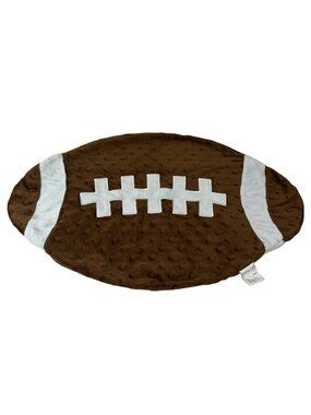 Creations of Grace Brown Football Minky Plush Lovey Security Blanket Hobby Lobby
